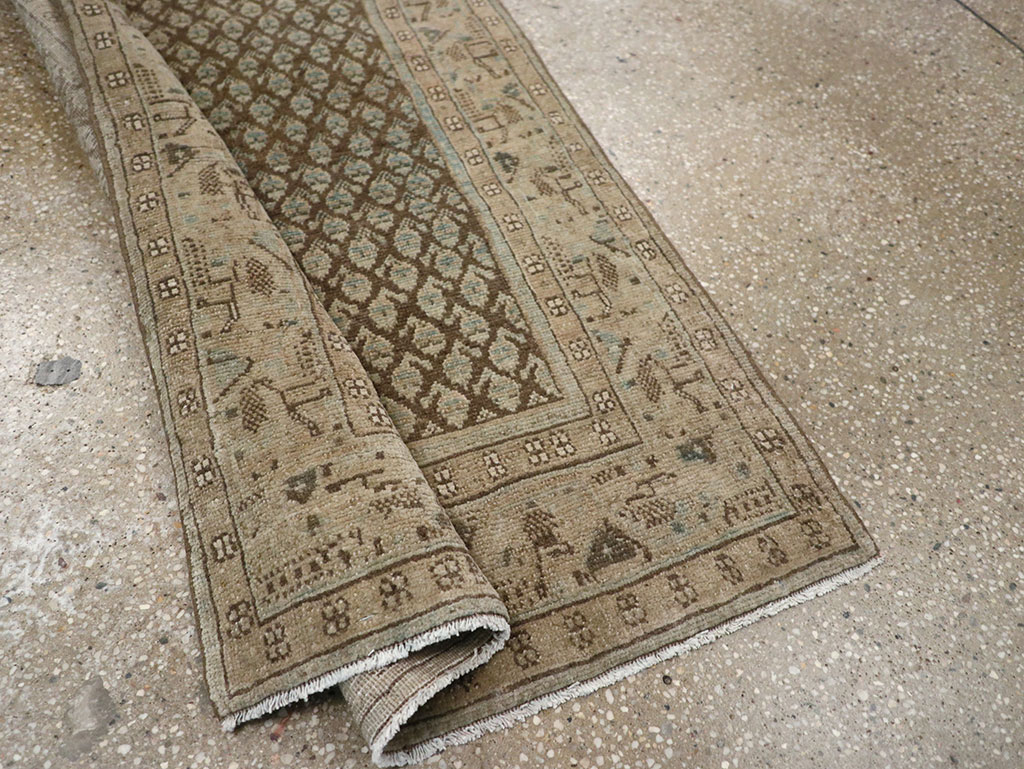 Antique Persian Mahal Runner, No.32079 - Gsblank