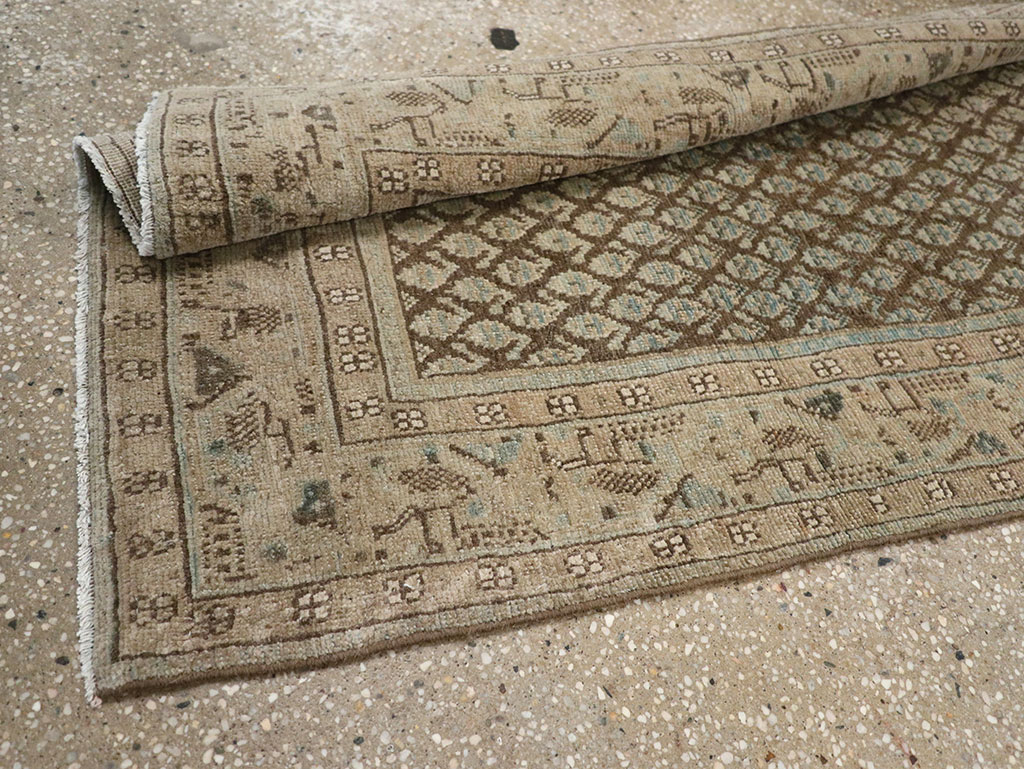 Antique Persian Mahal Runner, No.32079 - Gsblank