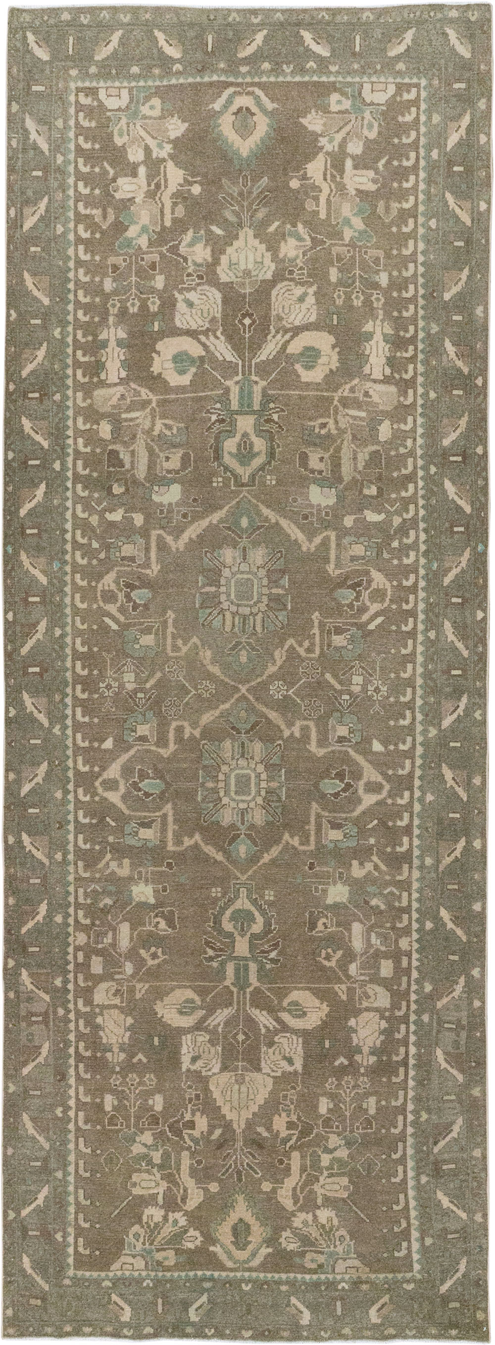 Vintage Persian Malayer Runner, No.32082 - Gsblank