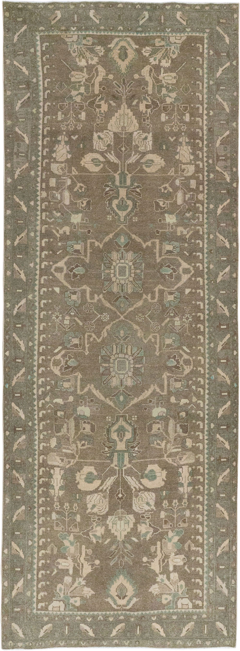 Vintage Persian Malayer Runner, No.32082 - Gsblank