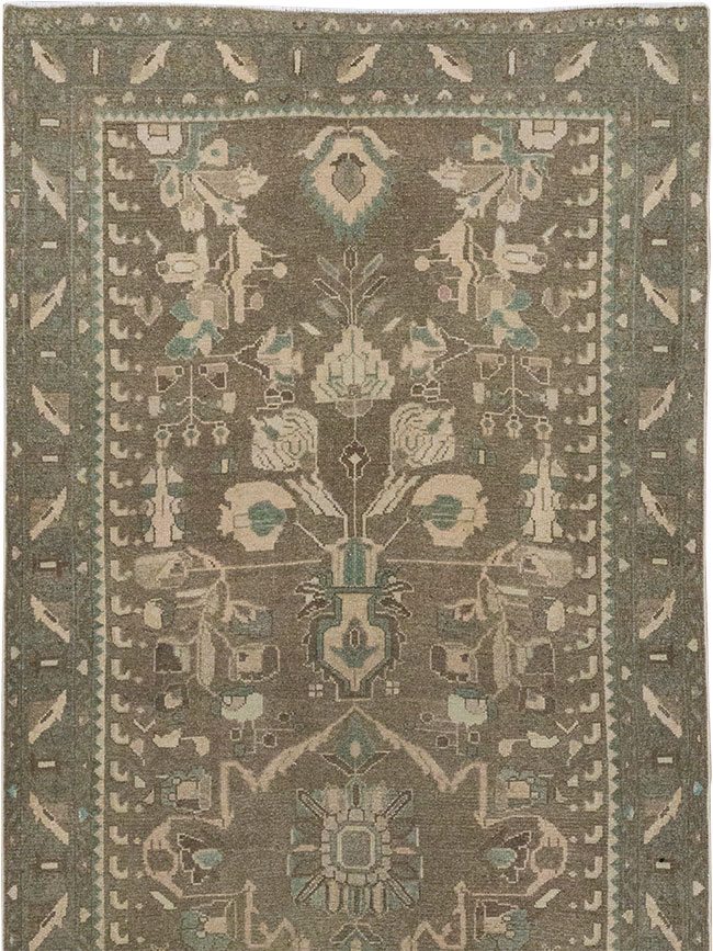 Vintage Persian Malayer Runner, No.32082 - Gsblank