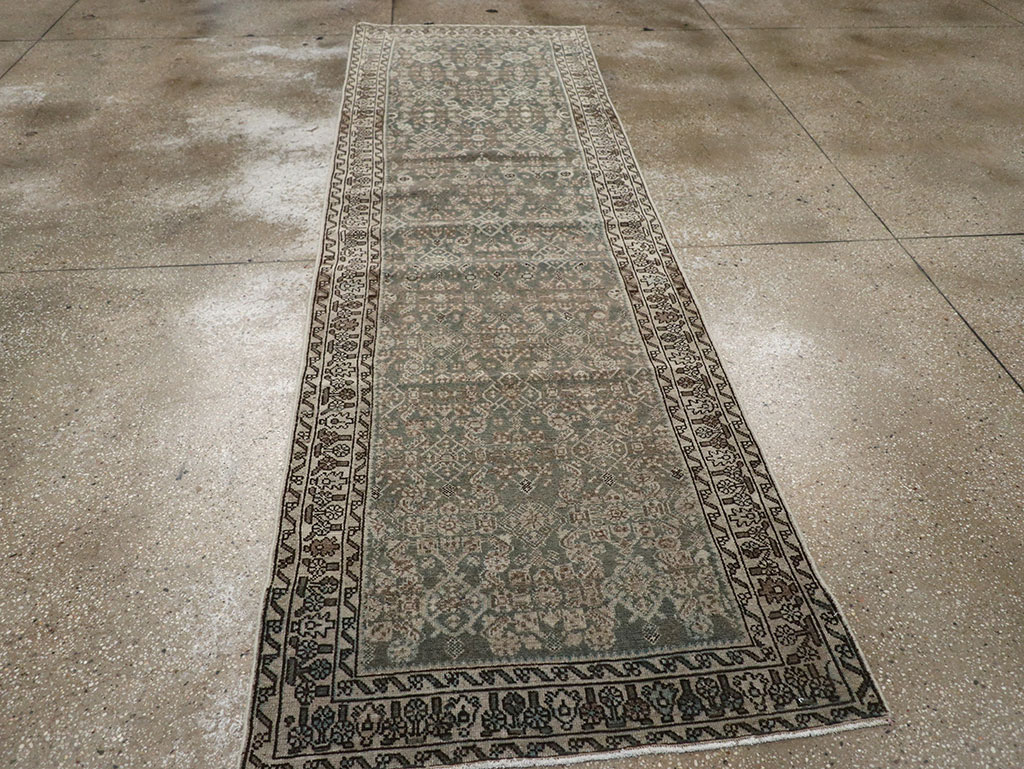 Antique Persian Malayer Runner, No.32085 - Gsblank