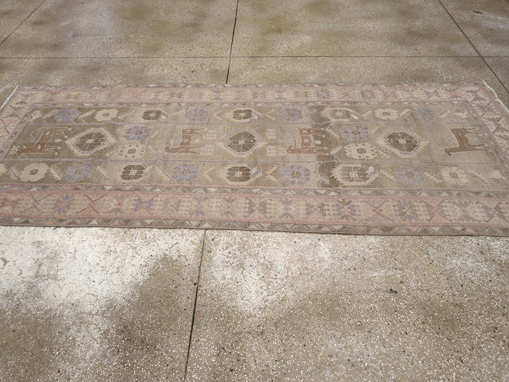 Vintage Persian Malayer Runner, No.32097 - Gsblank