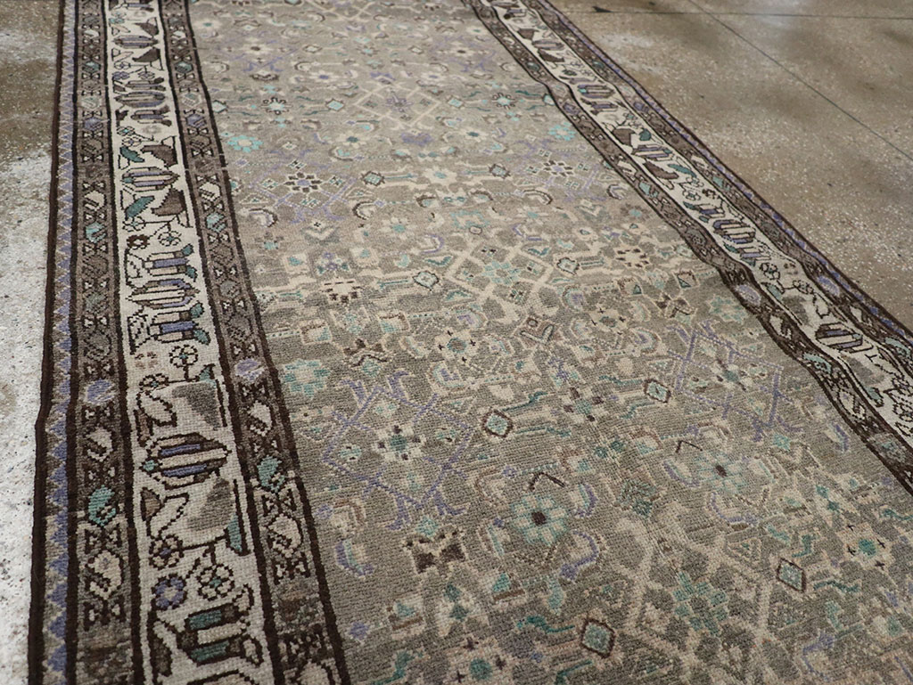 Vintage Persian Malayer Runner, No.32106 - Gsblank
