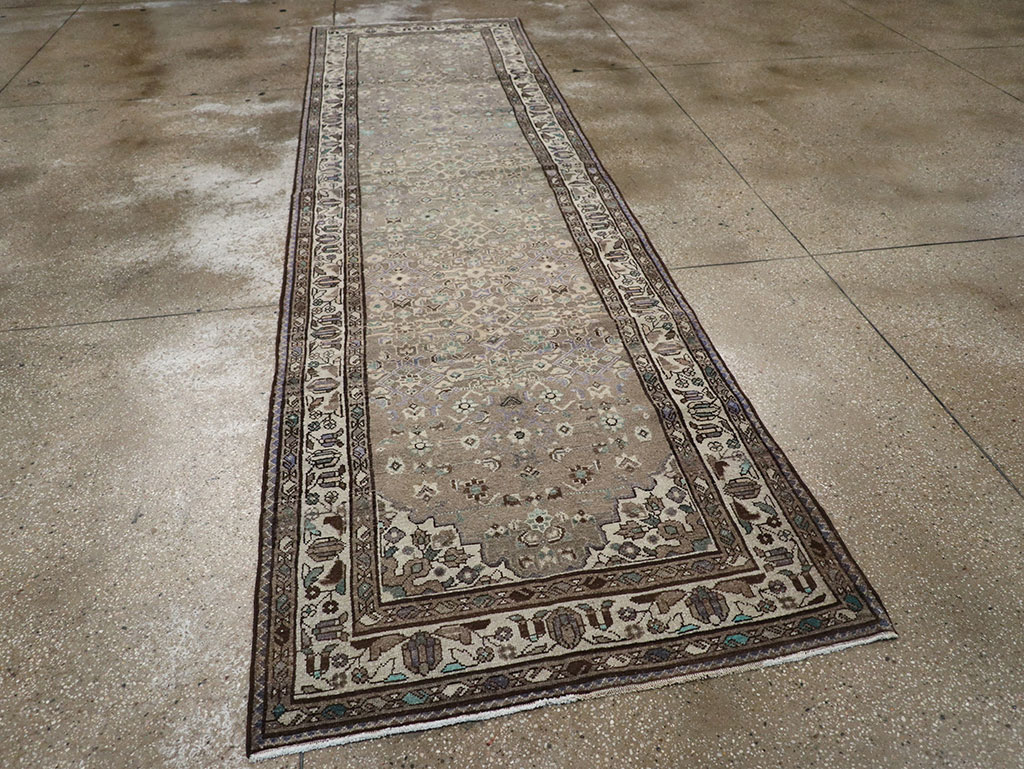 Vintage Persian Malayer Runner, No.32106 - Gsblank