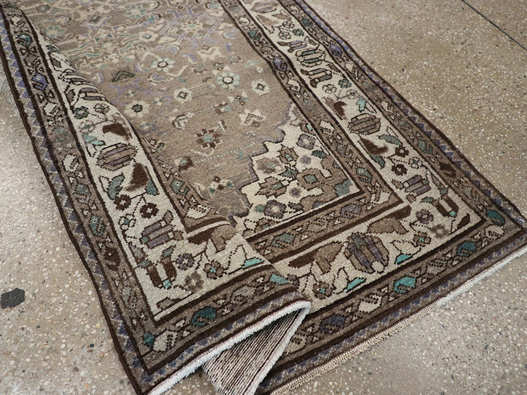 Vintage Persian Malayer Runner, No.32106 - Gsblank