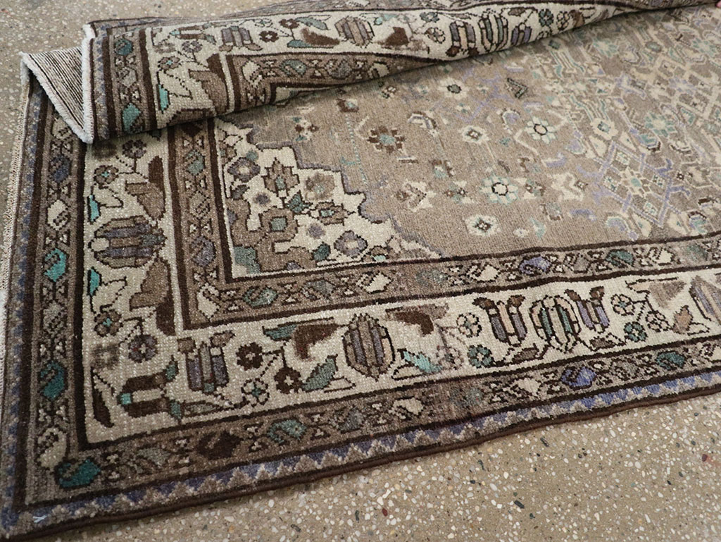 Vintage Persian Malayer Runner, No.32106 - Gsblank