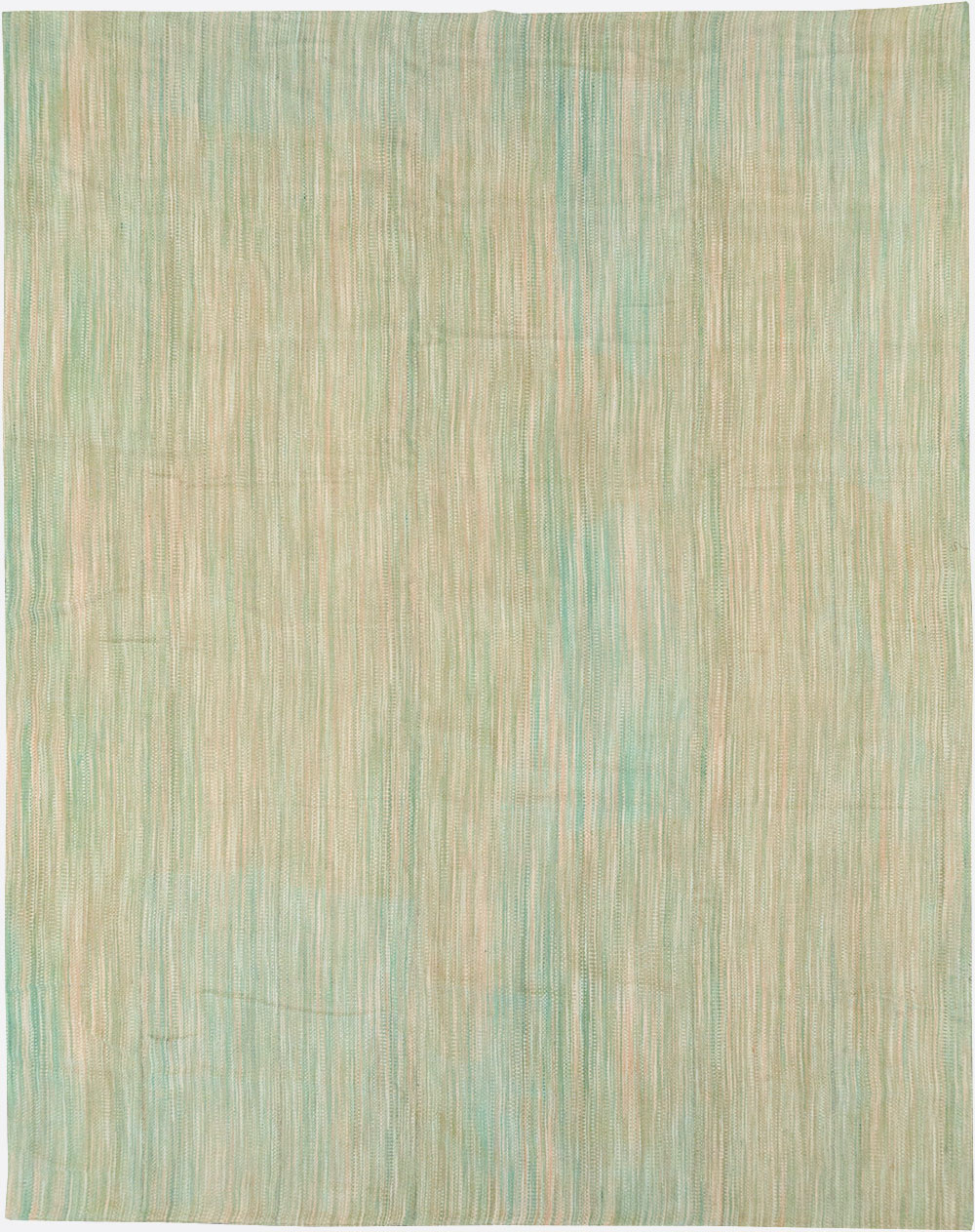 Modern Turkish Flatweave Kilim Room Size Carpet, No.32122 - Gsblank