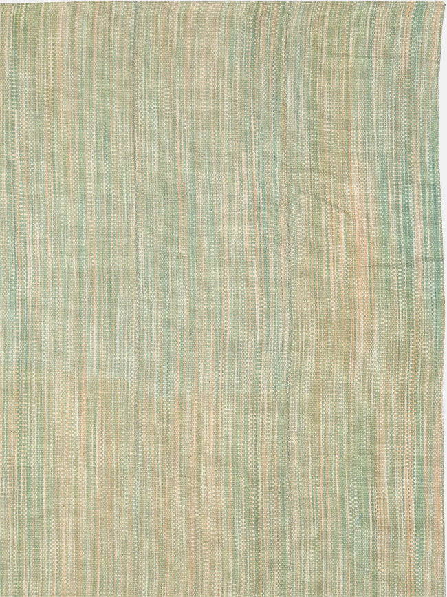 Modern Turkish Flatweave Kilim Room Size Carpet, No.32122 - Gsblank