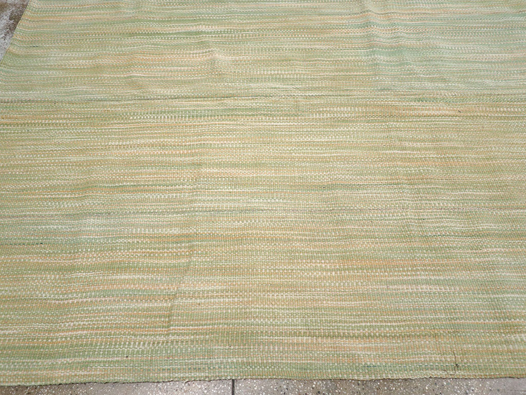 Modern Turkish Flatweave Kilim Room Size Carpet, No.32122 - Gsblank