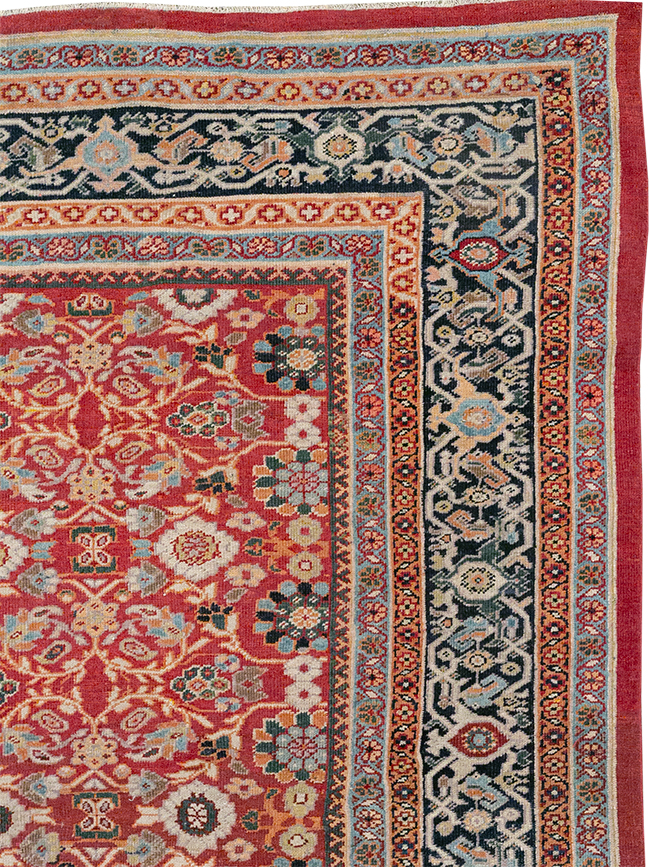 Antique Persian Mahal Carpet, No.32128 - Gsblank