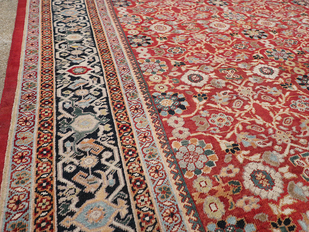 Antique Persian Mahal Carpet, No.32128 - Gsblank