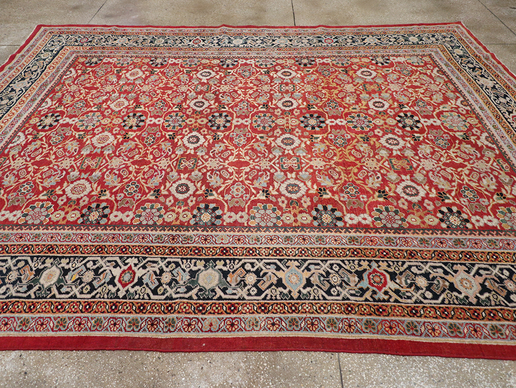 Antique Persian Mahal Carpet, No.32128 - Gsblank