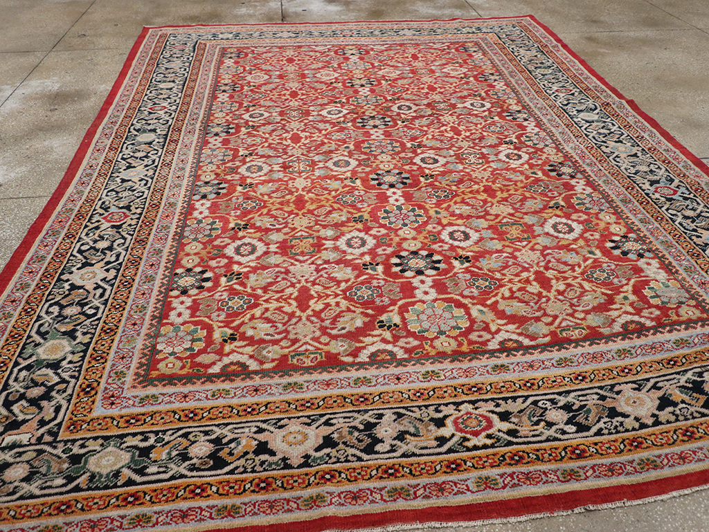 Antique Persian Mahal Carpet, No.32128 - Gsblank