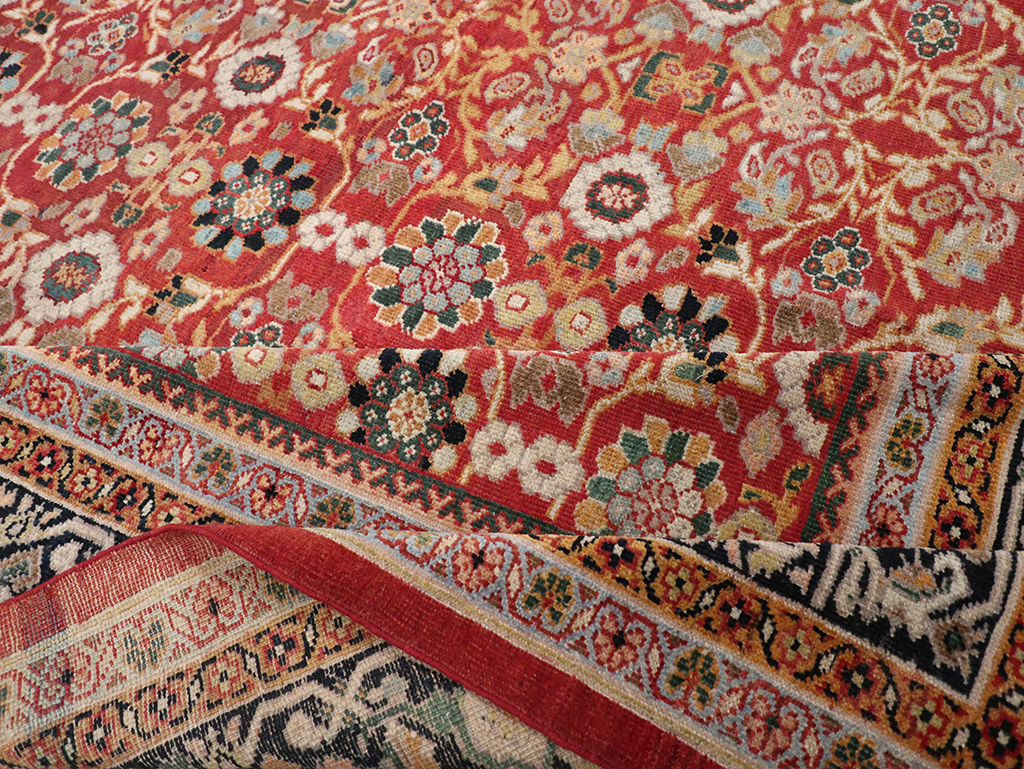 Antique Persian Mahal Carpet, No.32128 - Gsblank