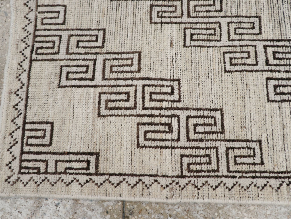 Modern East Turkestan Khotan Throw Rug, No.32135 - Gsblank