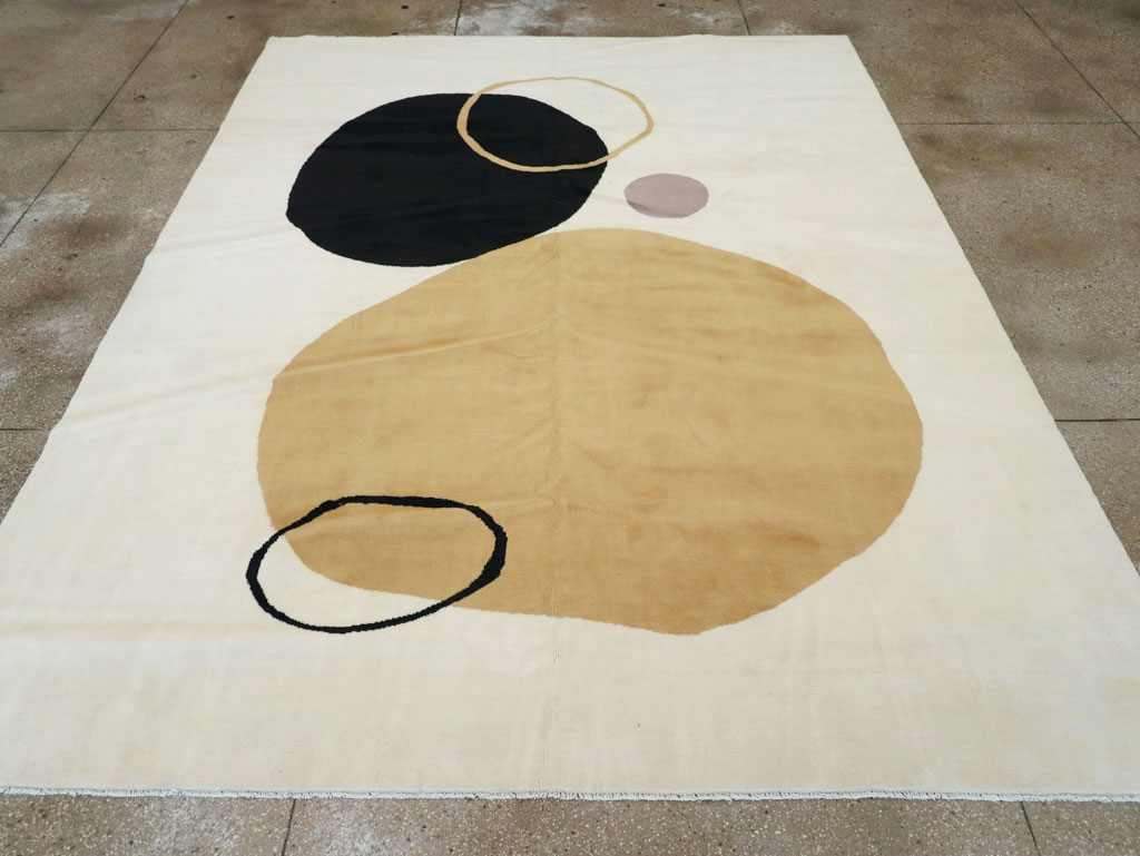 Contemporary Turkish Room Size Carpet, No.32137 - Gsblank