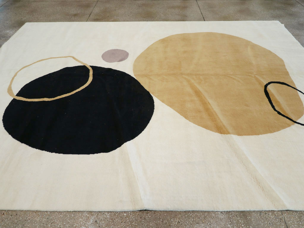 Contemporary Turkish Room Size Carpet, No.32137 - Gsblank