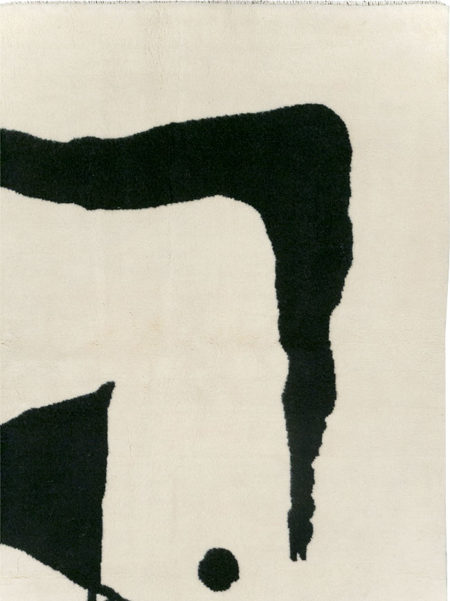 Modern Turkish Art Deco Carpet in the style of Alexander Calder, No.32138 - Gsblank