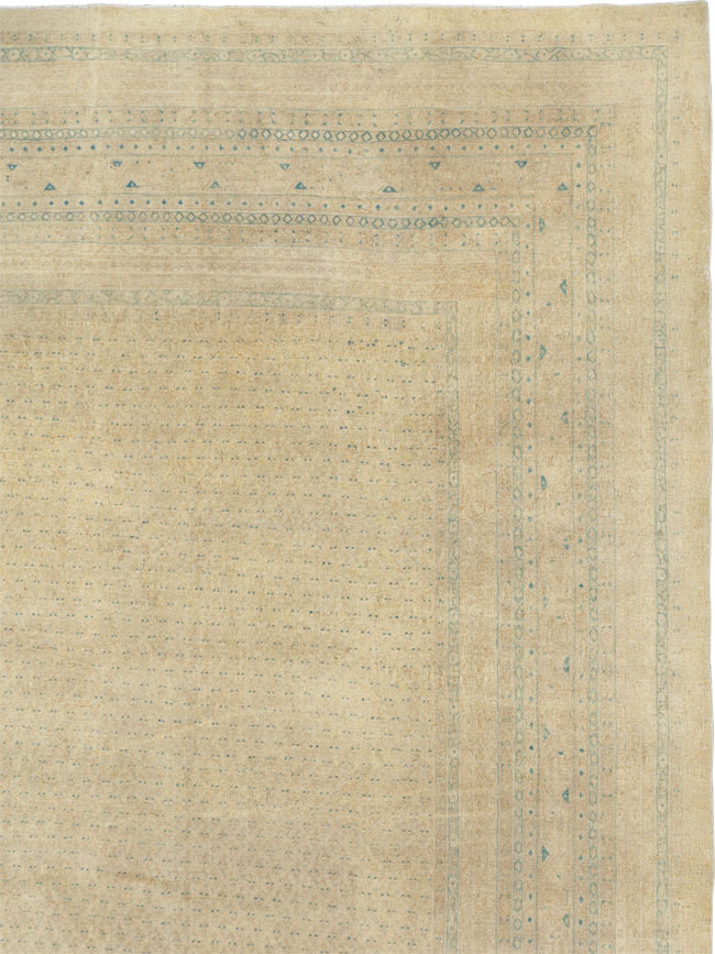 Antique Persian Mir Oversize Carpet, No.32144 - Gsblank