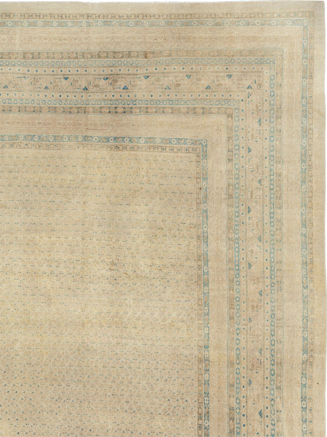 Antique Persian Mir Oversize Carpet, No.32144 - Gsblank