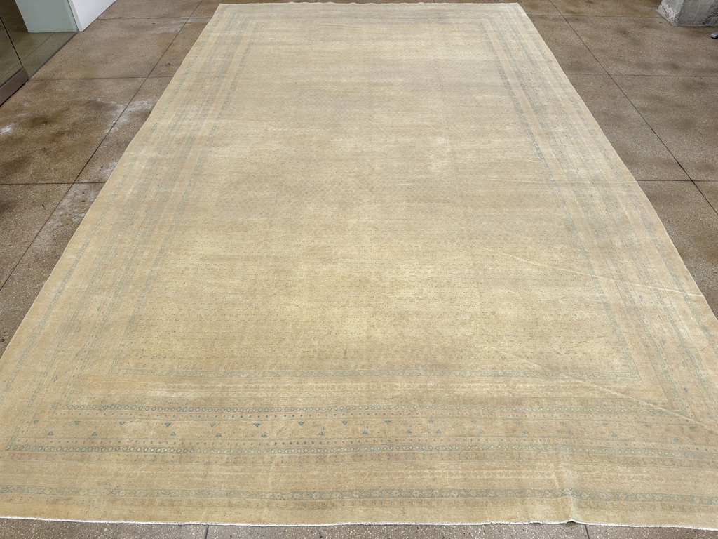 Antique Persian Mir Oversize Carpet, No.32144 - Gsblank