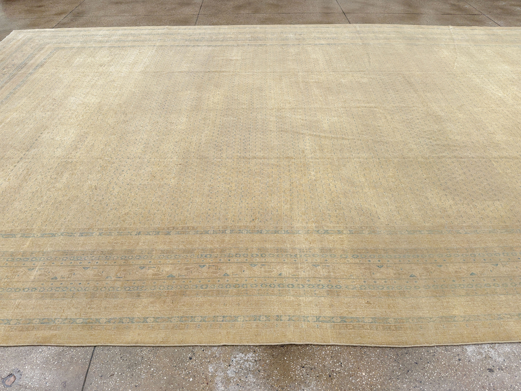 Antique Persian Mir Oversize Carpet, No.32144 - Gsblank