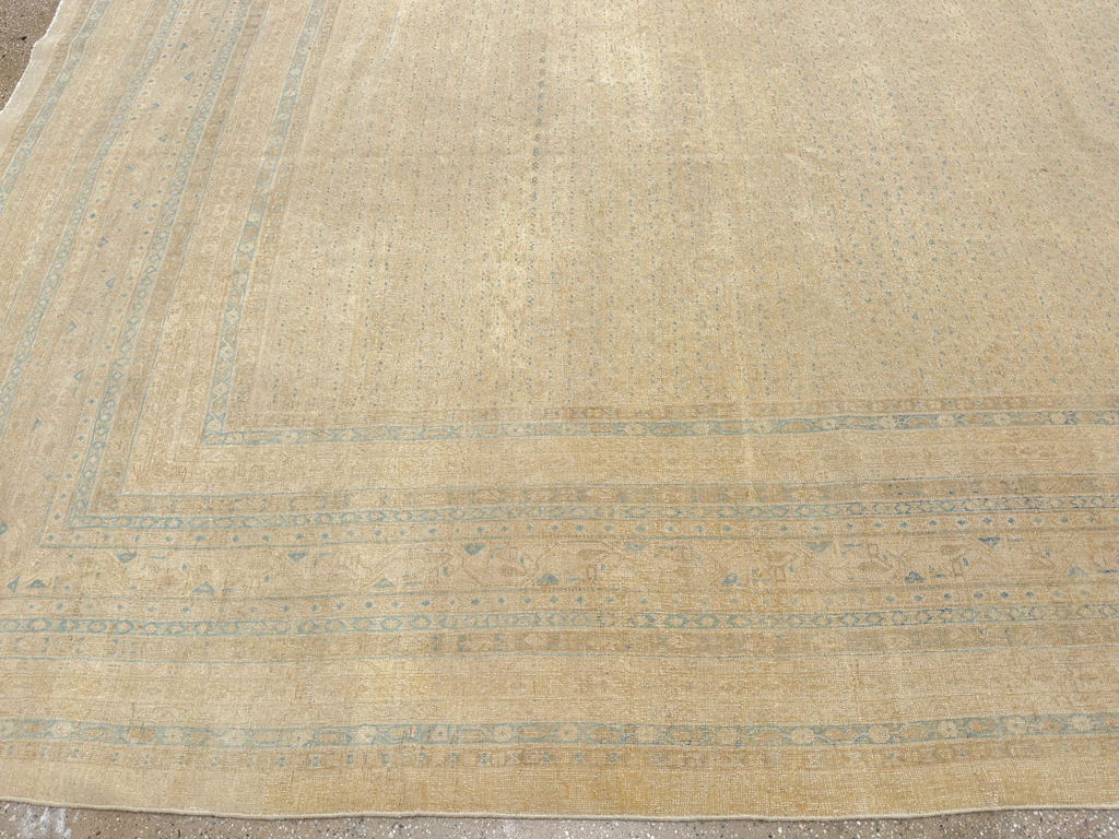 Antique Persian Mir Oversize Carpet, No.32144 - Gsblank