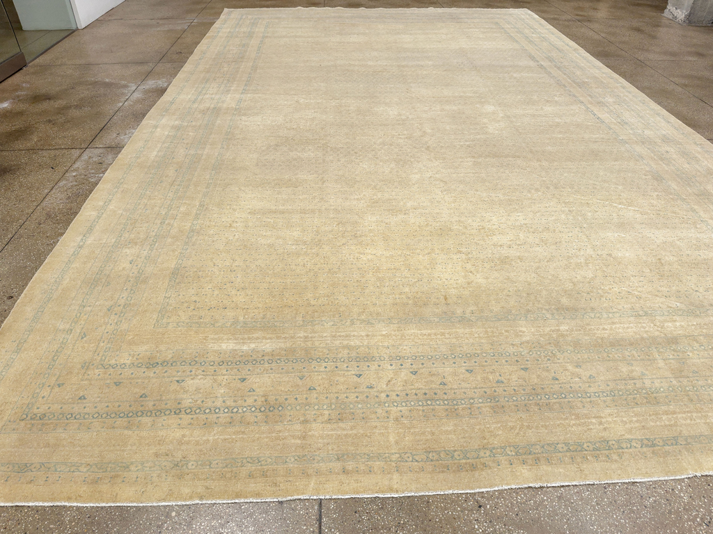 Antique Persian Mir Oversize Carpet, No.32144 - Gsblank