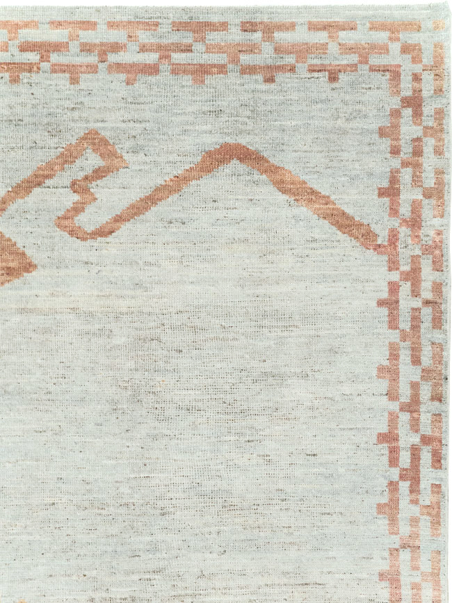 Modern East Turkestan Khotan Accent Carpet, No.32155 - Gsblank