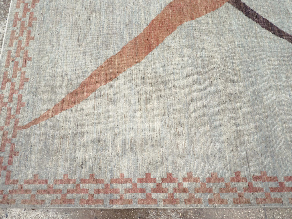 Modern East Turkestan Khotan Accent Carpet, No.32155 - Gsblank