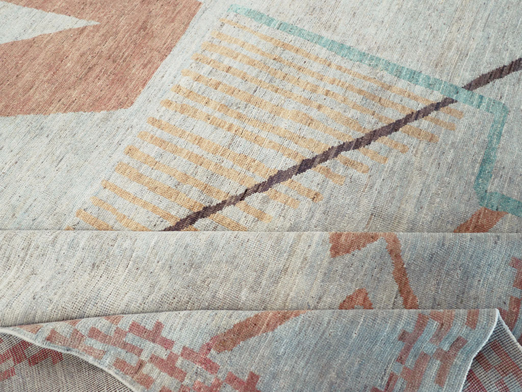 Modern East Turkestan Khotan Accent Carpet, No.32155 - Gsblank