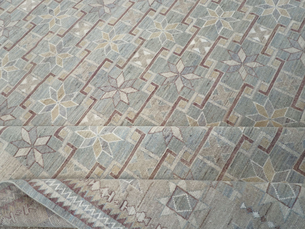 Modern East Turkestan Khotan Room Size Carpet, No.32164 - Gsblank