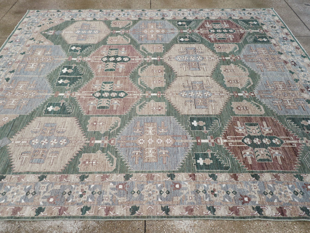 Modern East Turkestan Khotan Small Room Size Carpet, No.32165 - Gsblank