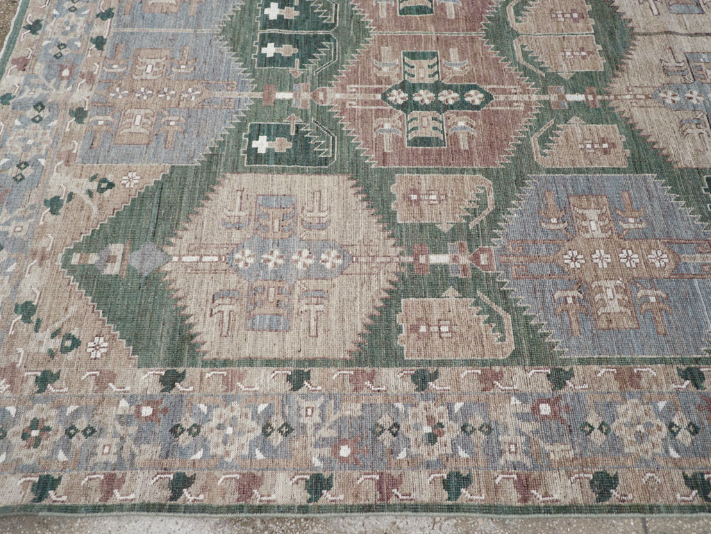 Modern East Turkestan Khotan Small Room Size Carpet, No.32165 - Gsblank