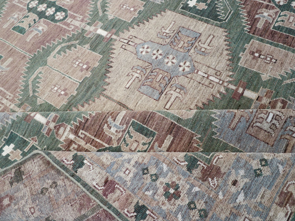 Modern East Turkestan Khotan Small Room Size Carpet, No.32165 - Gsblank