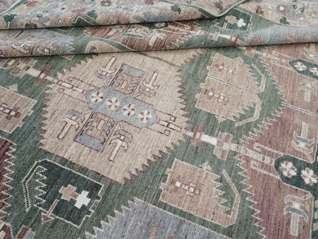 Modern East Turkestan Khotan Small Room Size Carpet, No.32165 - Gsblank