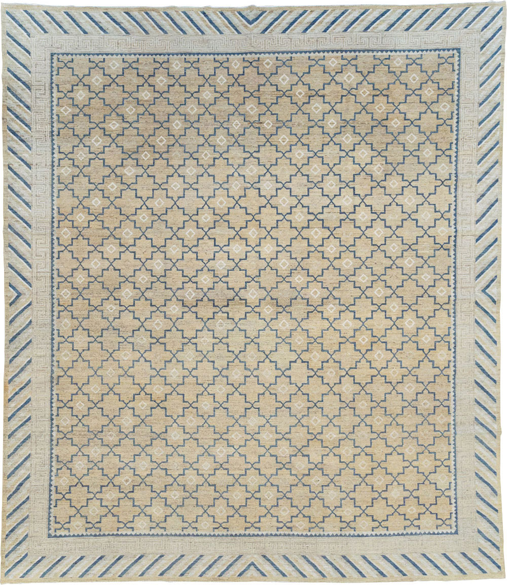 Modern East Turkestan Khotan Large Room Size Carpet, No.32166 - Gsblank