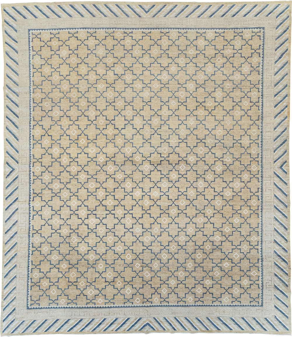 Modern East Turkestan Khotan Large Room Size Carpet, No.32166 - Gsblank