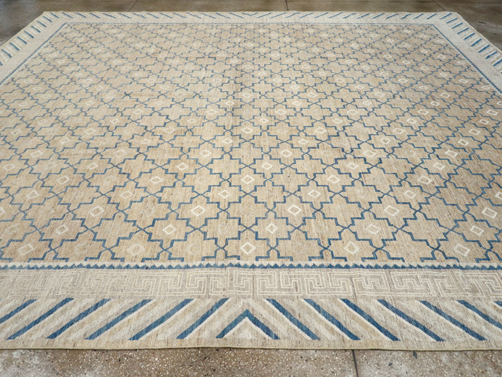 Modern East Turkestan Khotan Large Room Size Carpet, No.32166 - Gsblank