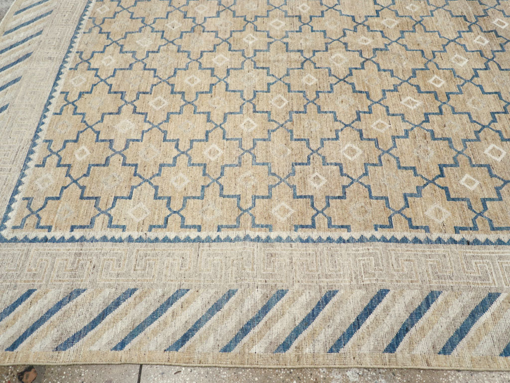 Modern East Turkestan Khotan Large Room Size Carpet, No.32166 - Gsblank