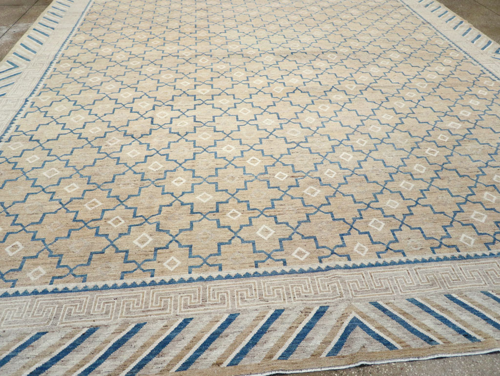 Modern East Turkestan Khotan Large Room Size Carpet, No.32166 - Gsblank