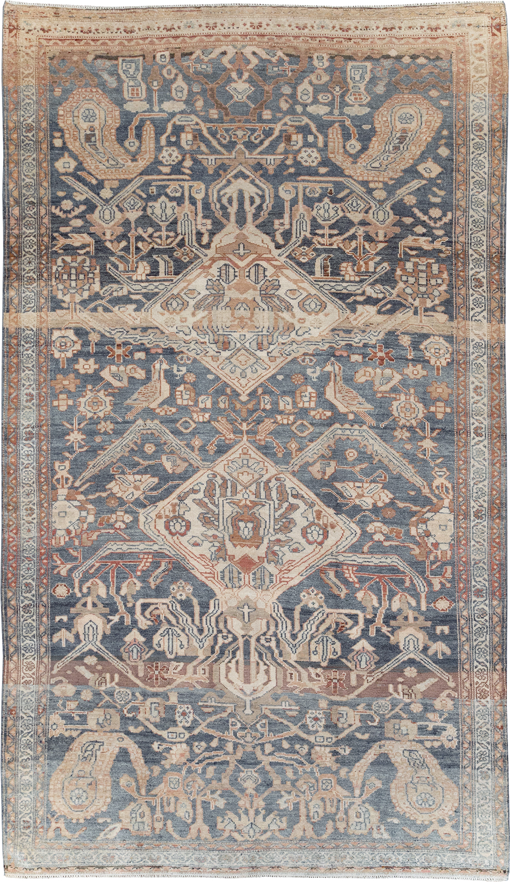 Antique Persian Bakhtiari Gallery Carpet, No.32184 - Gsblank