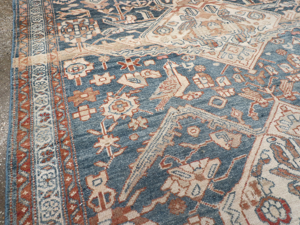 Antique Persian Bakhtiari Gallery Carpet, No.32184 - Gsblank