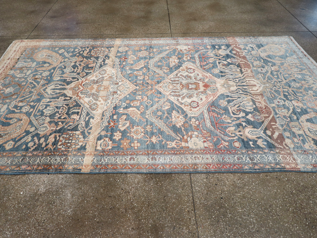 Antique Persian Bakhtiari Gallery Carpet, No.32184 - Gsblank
