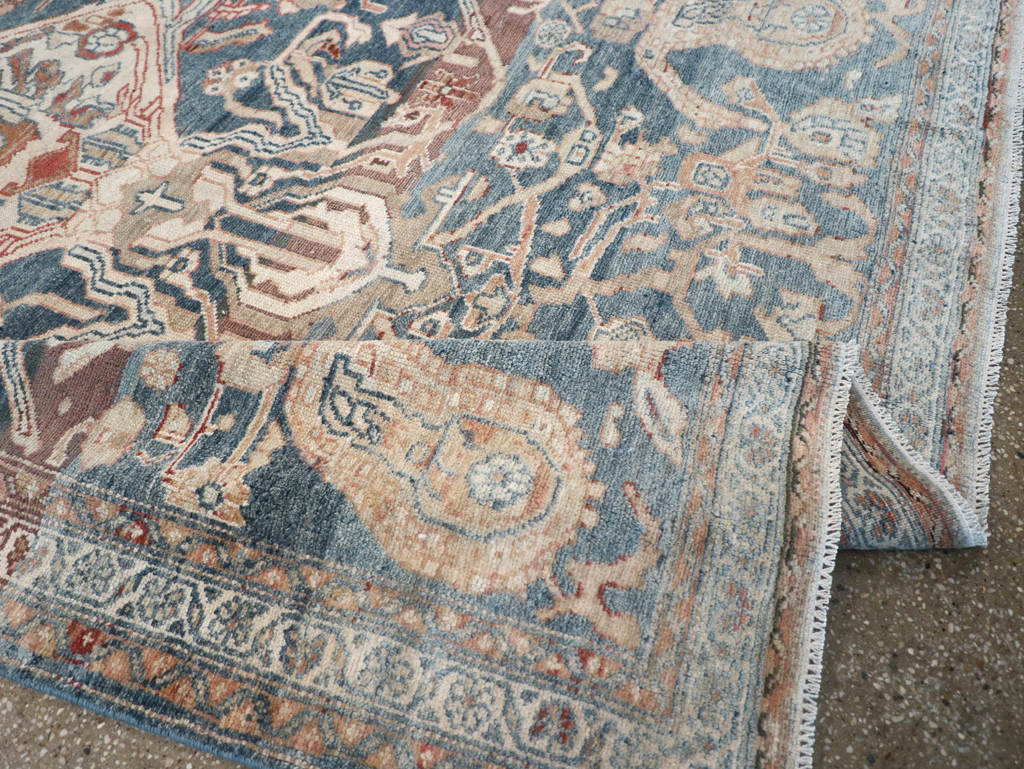 Antique Persian Bakhtiari Gallery Carpet, No.32184 - Gsblank