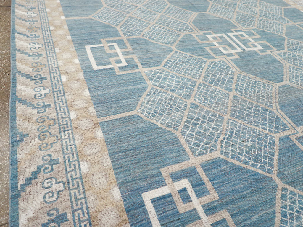 Modern East Turkestan Khotan Room Size Carpet, No.32186 - Gsblank