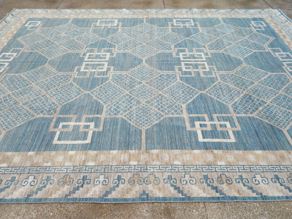 Modern East Turkestan Khotan Room Size Carpet, No.32186 - Gsblank