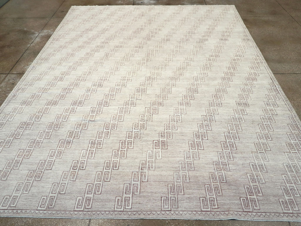 Contemporary East Turkestan Khotan Room Size Carpet, No.32193 - Gsblank