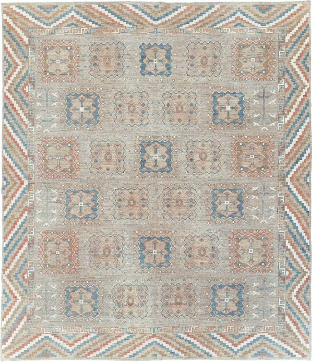Modern East Turkestan Khotan Small Room Size Carpet, No.32205 - Gsblank